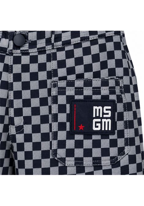 Jeans a quadri MSGM KIDS | F6MSJBDP220126